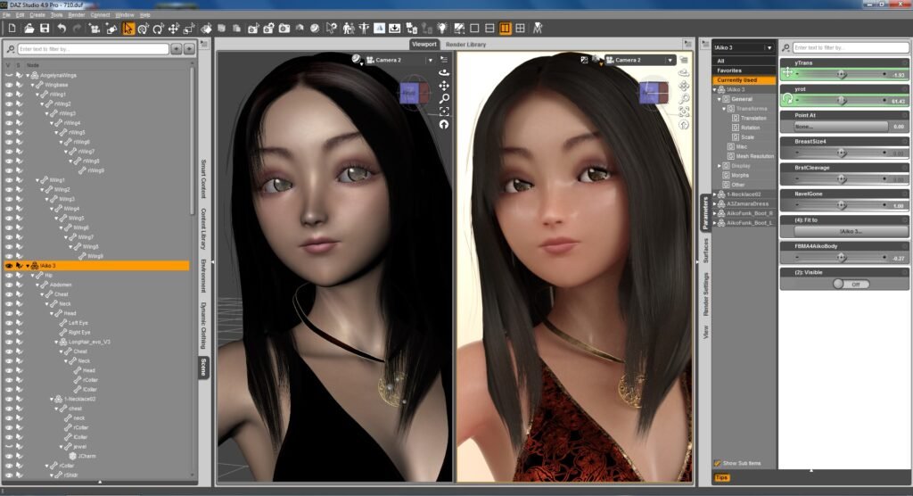 daz studio 3d animation software