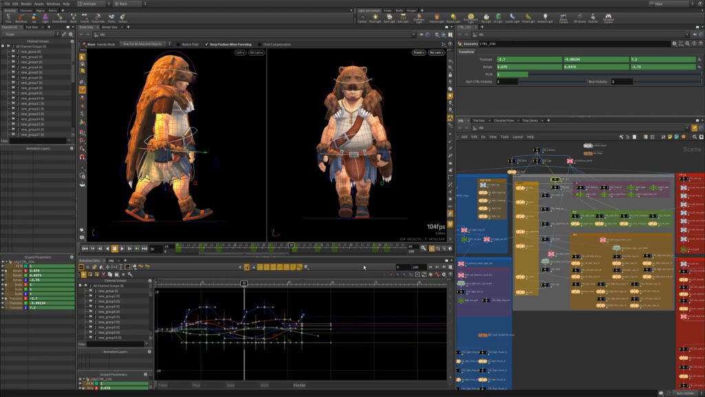 Houdini - 3d animation software